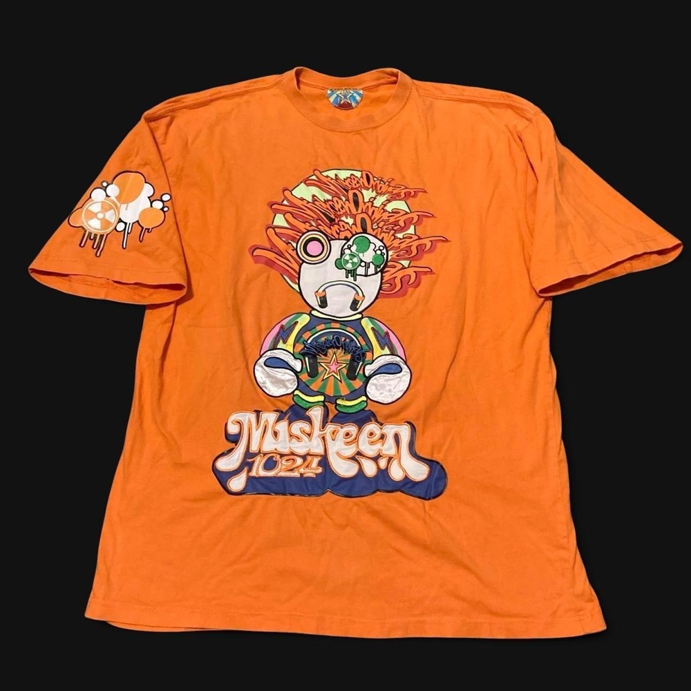 Miskeen brick figure graphic tee vintage 00s streetwear style XL/22.5